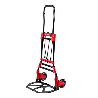 Carrinho de Carga Dobrável Multiuso 80kg Plataforma 388x270mm 2 Rodas Dobrável MTX