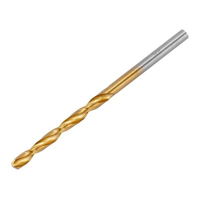 Broca Aço Rápido Nitreto Titânio 3mm Haste Cilíndrica 1PC Profissional MTX