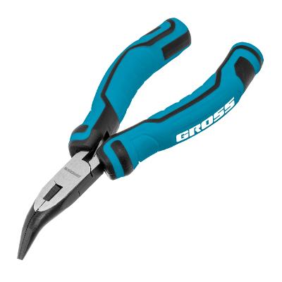 Alicate Bico Meia-Cana Curvo 125mm Aço CrV Gross 1783155