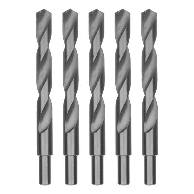 Broca Aço Rápido 17mm Polida 5 Pcs Metal HSS MTX 720709