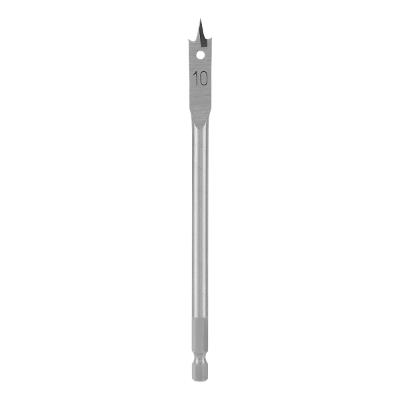 Broca Chata Madeira 10mm 150mm Aço 45 Ângulo 135° MTX 704049
