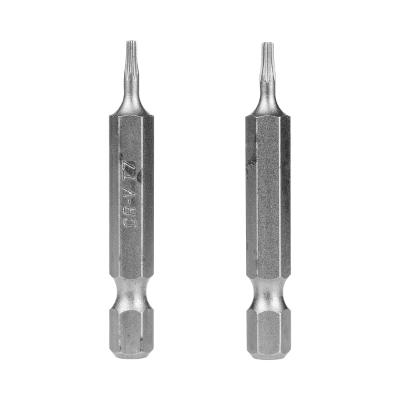 Bits Torx T7 Cromo Vanádio 50mm 2pcs MTX 1/4'' Aço CrV Alta Durabilidade