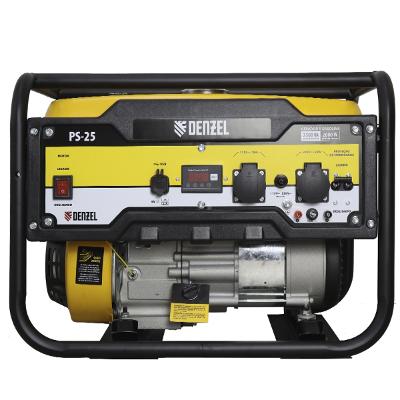 Gerador Gasolina Denzel PS-25 3HP 2500W 15L Bivolt 115V/230V AVR Monofásico Manual