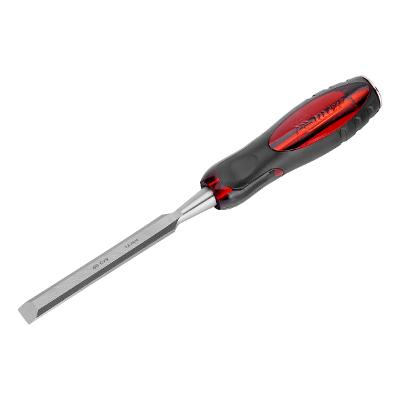 Formão Chanfrado Cabo Dupla Injeção 1/2Pol 12mm Aço CrV MTX