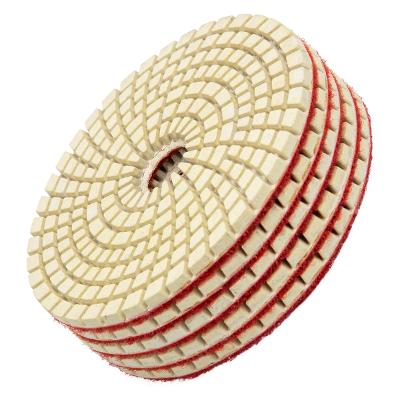 Disco Diamantado Flexível 100mm Grao 100 Desbaste Refrigeração 5Pç MTX 735089