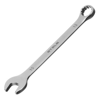 Chave Combinada Cromo Vanádio 15mm 1PC Stels 1461055 Alta Resistência