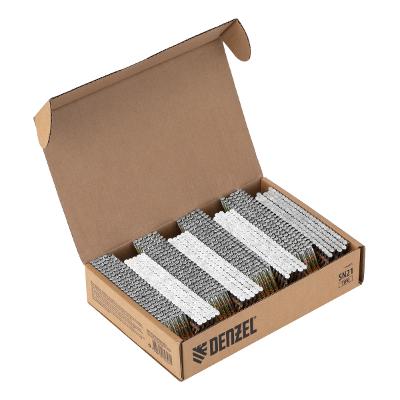 Pregos Galvanizados 65mm 2.9mm 2000 Unidades para Pregador Pneumático Denzel