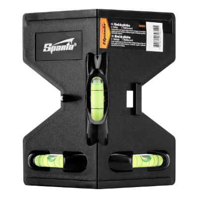 Nível Plástico Multifuncional 3 Bolhas Sparta 3482055 Precisão Construção Reforma