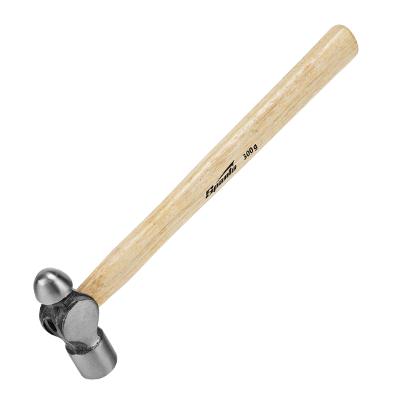 Martelo Bola Cabo Madeira 300g Sparta 1020155 Ferramenta Resistente