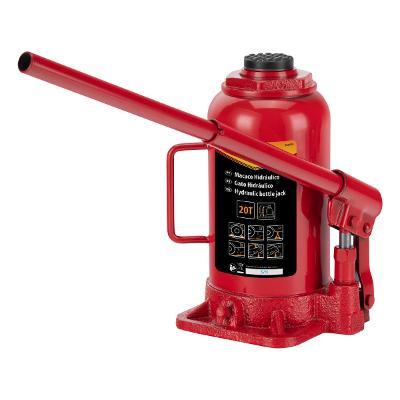 Macaco Hidráulico Garrafa 20 Toneladas 250-470mm Aço Alta Resistência Sparta 5032855