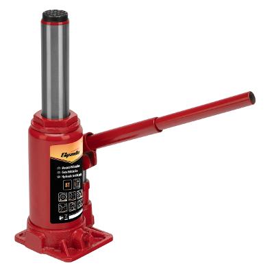 Macaco Hidráulico Garrafa 8T Elevação 200-385mm Aço Alta Resistência Sparta 5032455