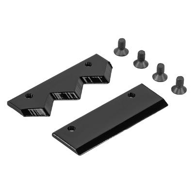 Lâmina para Broca Espiral Perfurador Solo 250mm Aço 34CR4 Denzel ER-250 Conjunto com 2 Peças