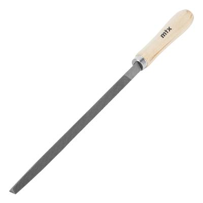 Lima Triangular 10pol 250mm Aço Carbono Cabo Madeira MTX