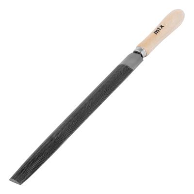 Lima Meia Cana 12pol 300mm Cabo Madeira MTX 1PC