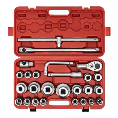 Jogo de Soquete Encaixe 3/4'' 21-65mm 26 Peças Caixa Metálica MTX 135399