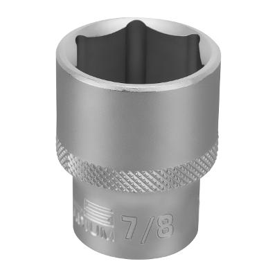 Soquete Sextavado 7/8'' Cromo Vanádio 1/2'' Stels Encaixe Robusto
