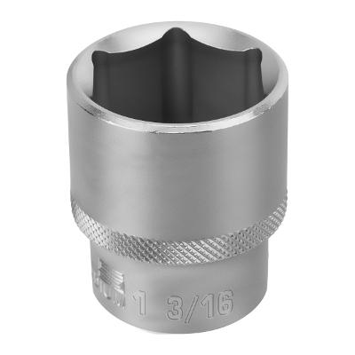 Soquete Sextavado 1/2'' Cromo Vanádio 1.3/16'' com Clips Plástico Alta Qualidade Stels 1385755