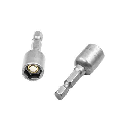 Soquete Magnético Para Parafusadeira 45mm x 10mm 2pcs MTX Aço 40ACR Resistente Corrosão