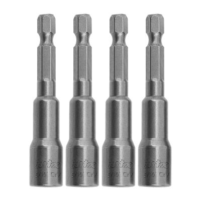 Soquete Magnético Para Parafusadeira 5/16'' L 65mm 5 Peças Aço CrV MTX 1175655