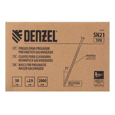 Pregos Galvanizados para Pregador 50mm x 2.9mm 2000un Denzel