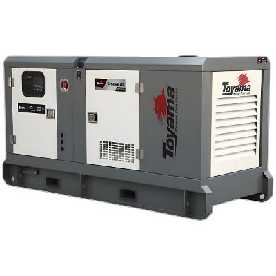Gerador Diesel Toyama TDMG60SE3-ATS 62.5kVA 60kVA 380V Trifásico 88.5HP Silencioso ATS