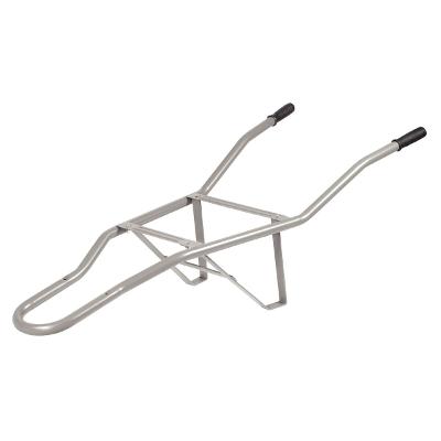 Conjunto Braços Carrinho De Mão Tramontina Aço Tubular 1,5mm Cinza Modelos 77714/235 E 77714/435