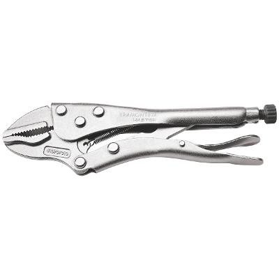 Alicate de Pressão 10'' Tramontina MASTER Mordente Triangular Aço Vanádio Fixação Segura