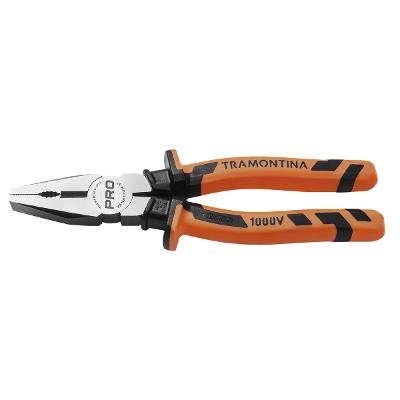 Alicate Universal 8'' 1000V Isolado Tramontina PRO Aço Cromo Vanádio Ferramenta Profissional