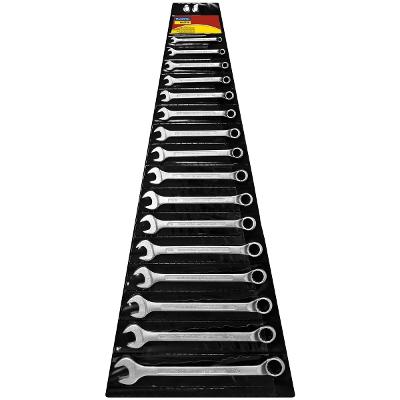 Jogo De Chaves Combinadas Tramontina Master Aço Cromado 16 Peças Polegadas Para Uso Profissional