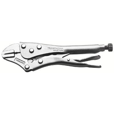 Alicate Pressão 10 Polegadas Tramontina Master Mordente Reto Abertura Regulável