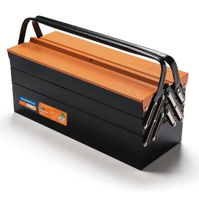 Caixa Sanfonada Tramontina PRO 5 Gavetas Metal Pintura Eletrostática Ferramentas