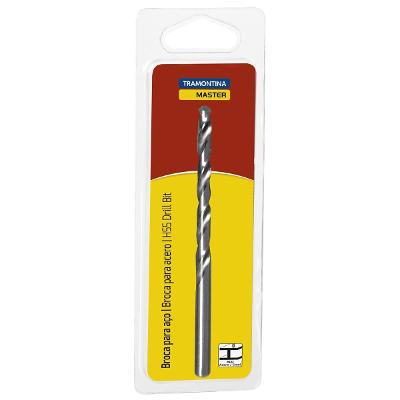 Broca Tramontina Master Aço Rápido HSS 11/16'' Polida E Envernizada Para Aço