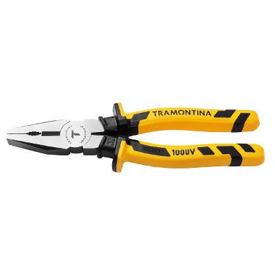 Alicate Universal 8'' Isolado 1000V Tramontina MASTER Aço Vanádio Empunhadura Dupla Injeção