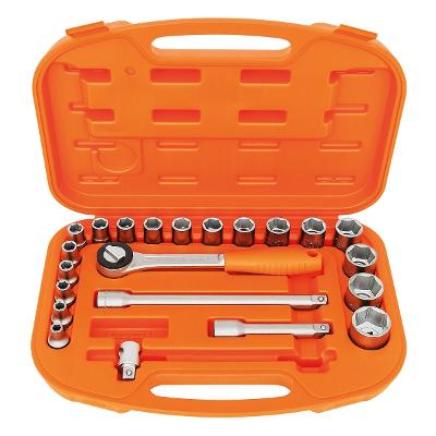 Maleta Soquetes Tramontina PRO 1/2'' 22 Peças
