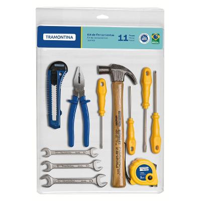 Kit de Ferramentas Completo Tramontina 11 Peças para Reparos Domésticos e Profissionais