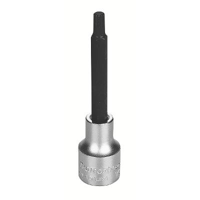 Soquete 1/2'' Multidentado 6mm Aço CrV Tramontina PRO