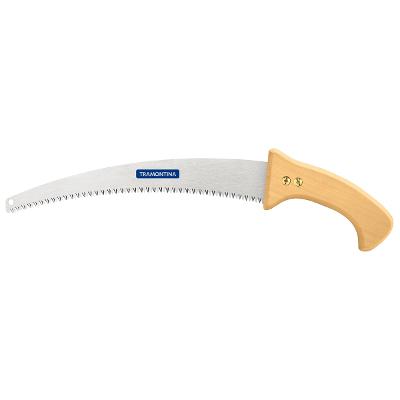Serrote de Poda Profissional Metálico 13'' / 330mm Tramontina com Cabo de Madeira para Jardinagem
