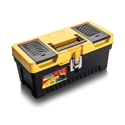 Caixa Plástica Para Ferramentas 13'' Tramontina Master Com Trava Metálica E Compartimentos