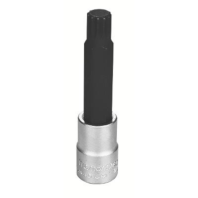 Soquete Aço Cromo Vanádio Multidentado 14mm 1/2'' Tramontina PRO Durável e Resistente