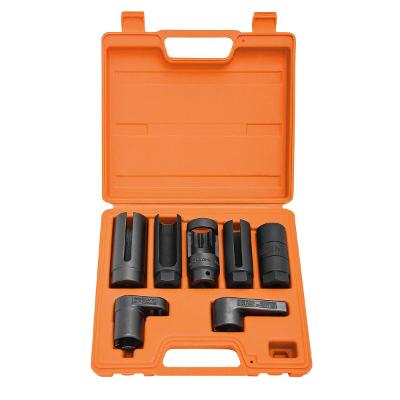 Jogo de Soquetes para Sensores de Oxigênio 7 Peças 3/8'' 1/2'' 1'' Tramontina PRO