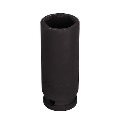 Soquete de Impacto Sextavado Longo 23mm 1/2'' Aço Cromo Molibdênio Tramontina PRO Din 3129