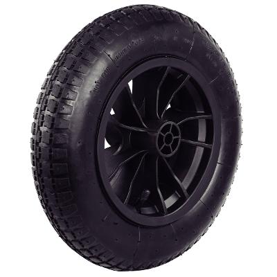 Pneu Com Câmara Tramontina 3.25/8'' Roda Plástica Bucha Plástica Para Carrinho De Mão