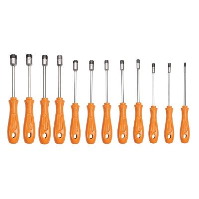 Jogo de Chaves Canhão 12 Peças Milímetros Tramontina PRO DIN 3125 Aço Carbono e Cromo Vanádio