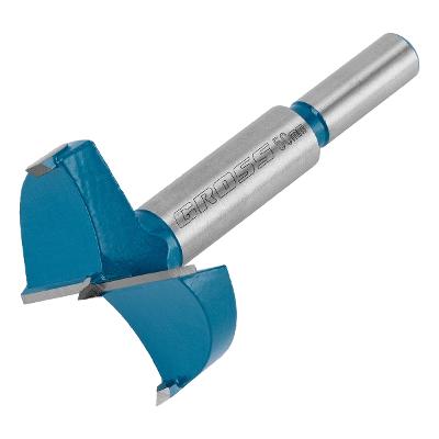 Broca Fresa Forstner 50mm Aço 45 VK8 Para Madeira Marcenaria Gross