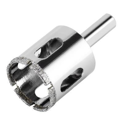 Broca Diamantada Para Vidro 32mm Triangular MTX 726329 Aço 45 Refrigeração A Água