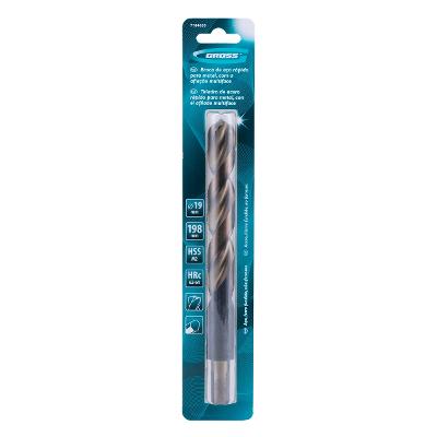 Broca Aço Rápido Profissional M2 19x198mm Gross