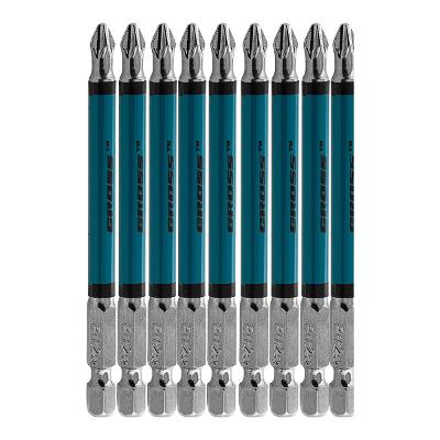 Bits Phillips Ph2 90mm 10pçs Aço S2 Gross Magnetizado