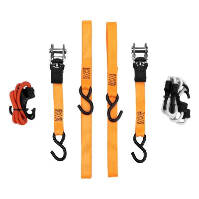 Jogo Cinta Amarração Elásticos 6 Pçs 680kg Carga Ruptura 50kg Stels 5440355