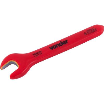 Chave Fixa 14,0 Mm Uma Boca Isolada 1000V Iec60900 Nove54 Aço Cromo Vanádio