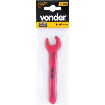 Chave Fixa 12,0 Mm Uma Boca Isolada Iec60900 Nove54 1000V Aço Cromo Vanádio